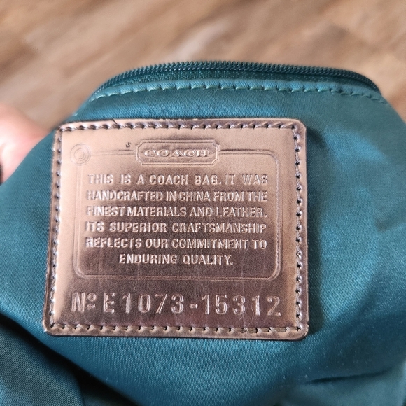 Coach Poppy Ombre Storypatch Spotlight Rhinestone XL Shoulder Bag Tote 15312 - Picture 12 of 15